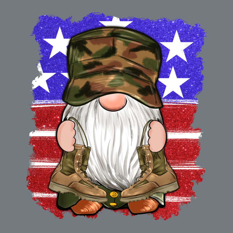 Military Gnomes Boots American Flag Heavyweight Sweatshirt by Artiststas | Teevron