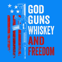 God Guns Whiskey Freedom - Pro Gun American Flag Guns Arts Characters Zipper Hoodie | Teevron
