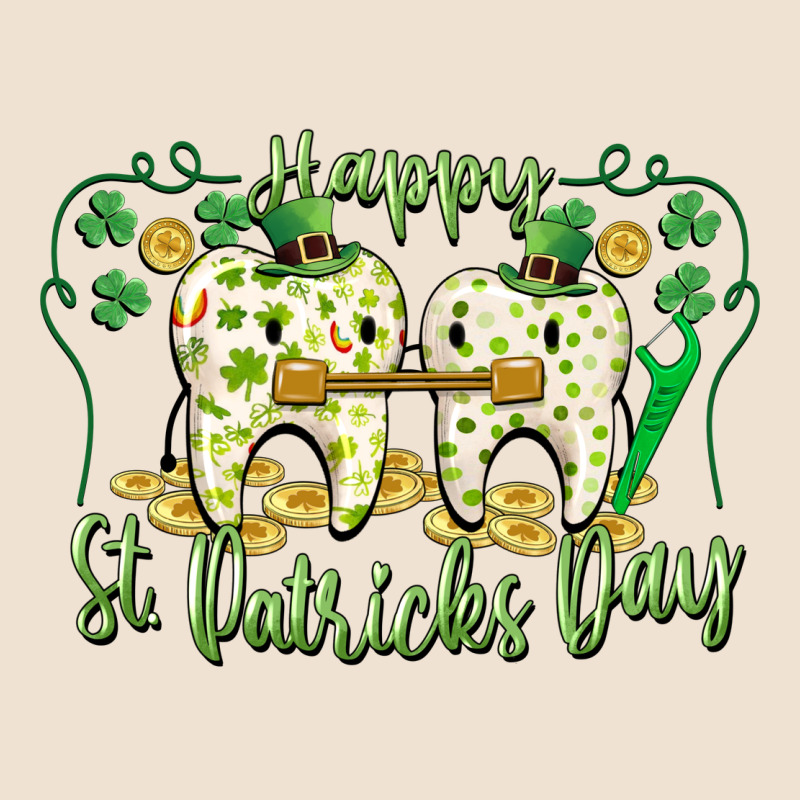 Happy St. Patrick's Day Tooth Dentist Urban Heavy Tee by CowGirlArtShop | Teevron