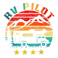rv pilot camping funny vintage motorhome travel vacation t shirt | Teevron
