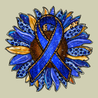 Colon Cancer Awareness Sunflower Heavy Core Tee | Teevron