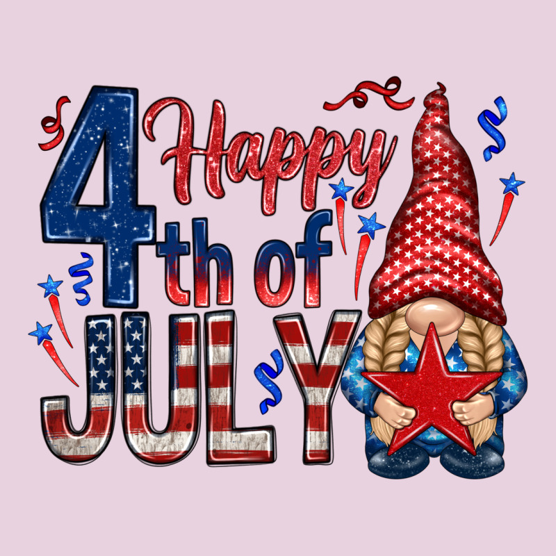 Happy 4th Of July With Gnome Ladies Tee by HowdyJamesFarm | Teevron