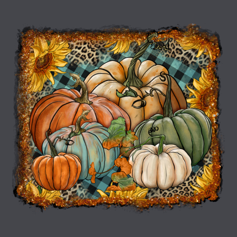 Pumpkins With Sunflowers Long Sleeve Tee by RanaPortraitStore | Teevron