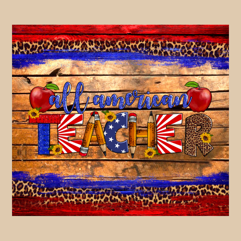 All American Teacher Tumbler Heavyweight Sweatshirt by Artiststas | Teevron