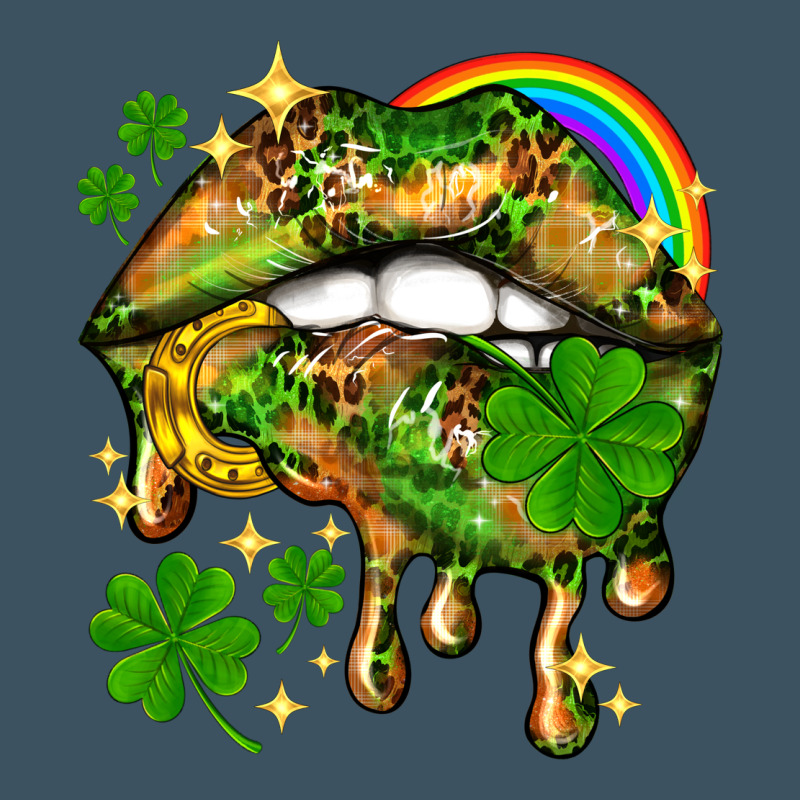 St. Patrick's Day Lips Urban Heavy Tee by HowdyJamesFarm | Teevron