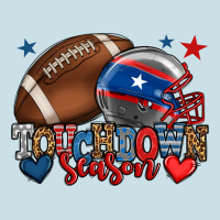 Touchdown Season American Football 4th Of July Ladies Tee | Teevron