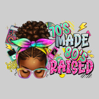 70's Made 80's Raised Afro Messy Bun Premium Tee | Teevron
