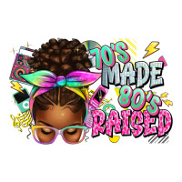70's made 80's raised afro messy bun | Teevron