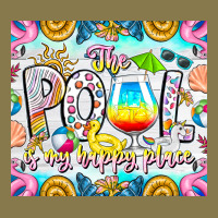 The Pool Is My Happy Place Premium Hoodie | Teevron