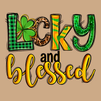 St. Patrick's Lucky And Blessed Vintage Hoodie | Teevron