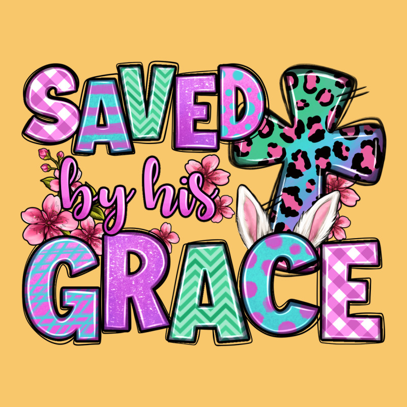 Easter Day Saved By His Grace Vintage Hoodie by OliviaCreatesArt | Teevron