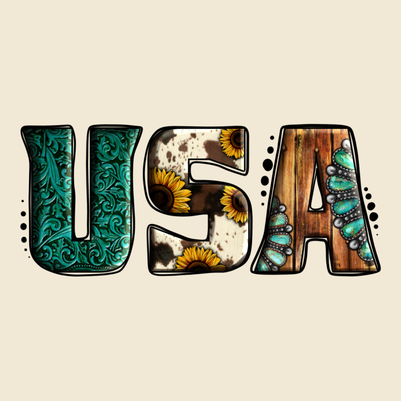 Usa Basic Bold Font Western Premium Tee by Jasminsmagicworld | Teevron