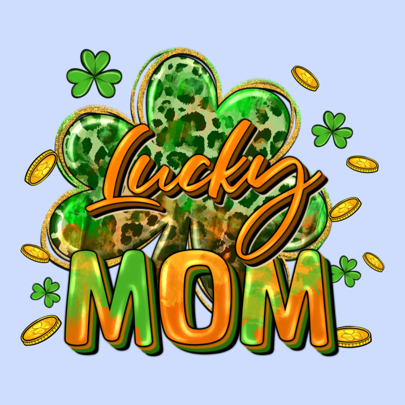Lucky Mom  St. Patrick's Day Urban Heavy Tee by CowGirlArtShop | Teevron