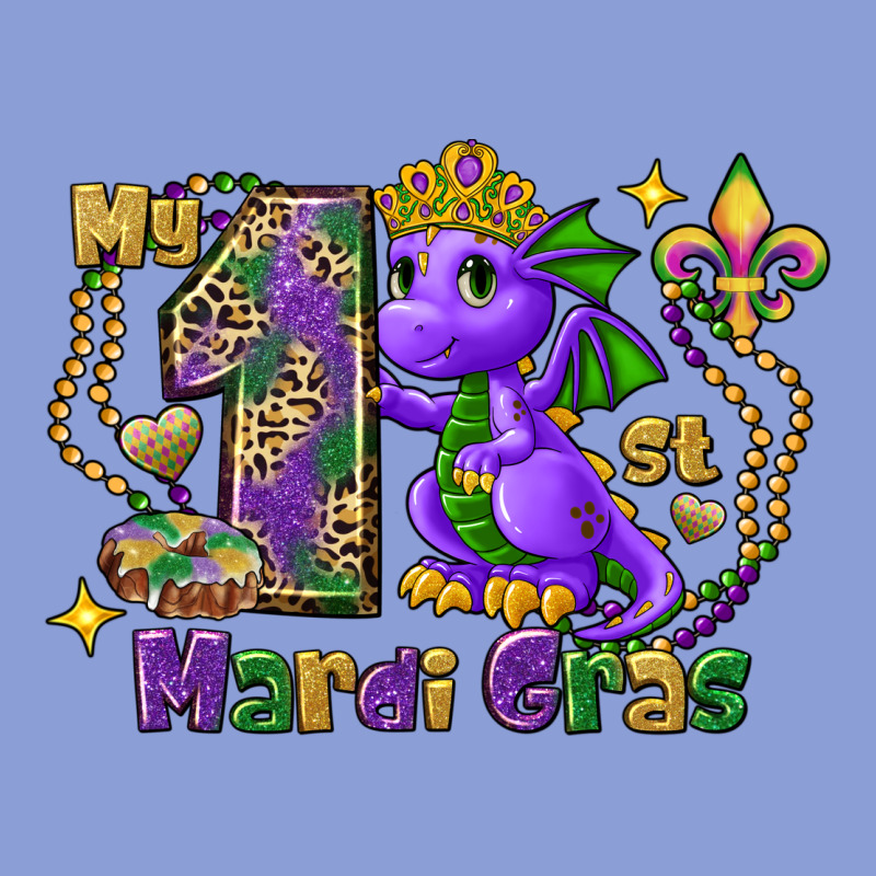 Dragon My First Mardi Gras Long Sleeve Tee by FaDigitalArtStudio | Teevron