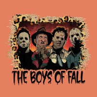 The Boys Of Fall Leopard Pattern Bleached Halloween Murder T Shirt Classic Tee | Teevron
