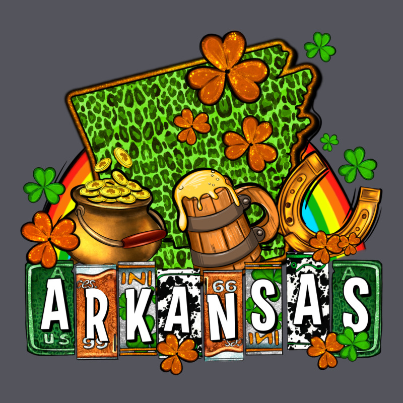 St. Patrick's Arkansas Vintage Hoodie by OliviaCreatesArt | Teevron
