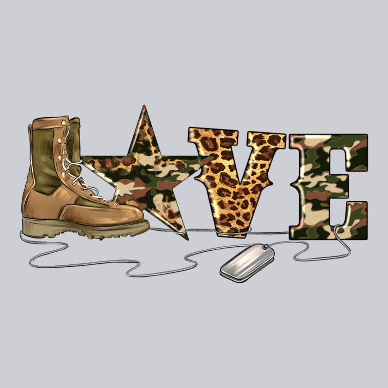 Camouflage Military Boots Love Heavyweight Sweatshirt by Artiststas | Teevron