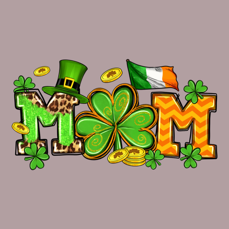 St. Patrick's Day Mom Vintage Hoodie by OliviaCreatesArt | Teevron