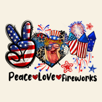 Peace Love Fireworks 4th Of July Vintage Tee | Teevron