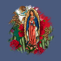 Our Lady Of Guadalupe Mexican Flag Cactus Roses Vintage Hoodie | Teevron