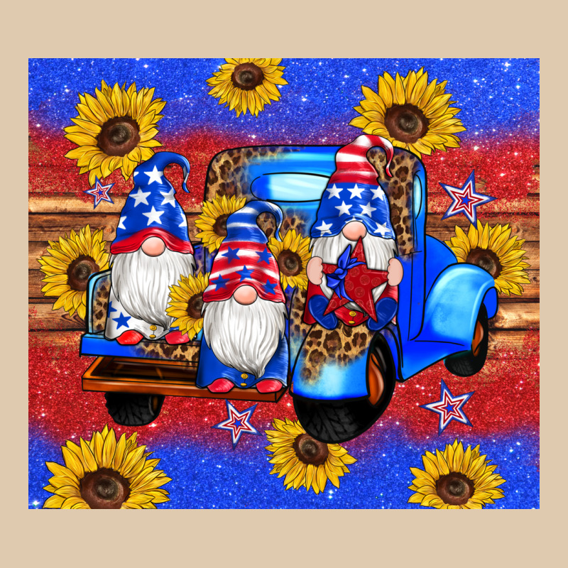 American Flag Gnomes Truck Sunflowers Star Leopard Glitter Heavyweight Sweatshirt by Artiststas | Teevron