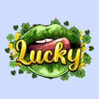 St. Patrick's Day Lips Lucky Urban Heavy Tee | Teevron