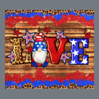 American Flag Gnomes Love Star Leopard Glitter Heavyweight Sweatshirt | Teevron