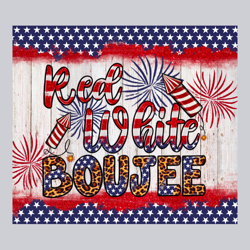 Red White Boujee Heavyweight Sweatshirt by Artiststas | Teevron