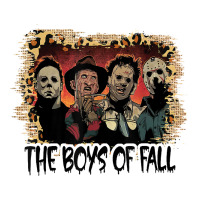 the boys of fall leopard pattern bleached halloween murder t shirt | Teevron