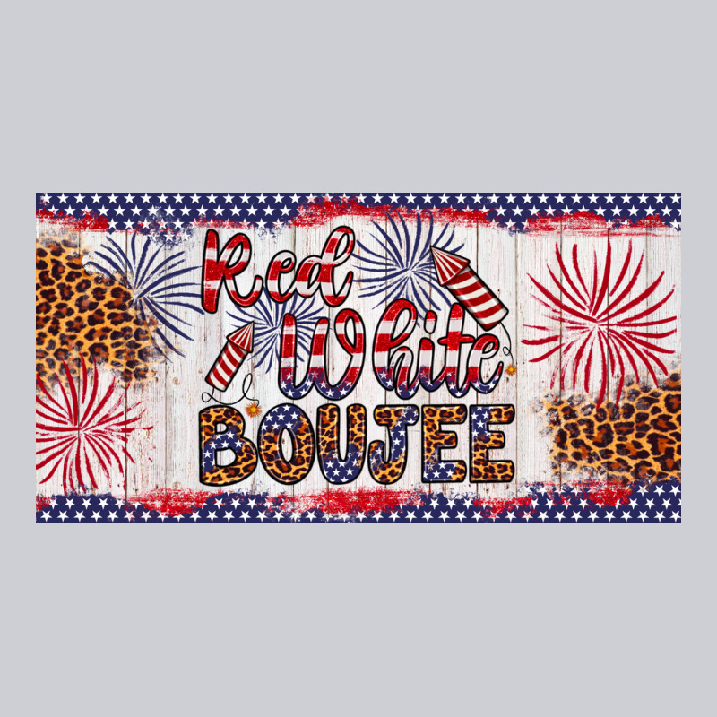 Red White Boujee Heavyweight Sweatshirt by Artiststas | Teevron