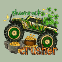Shamrock Crusher St. Patrick's Day Urban Heavy Tee | Teevron