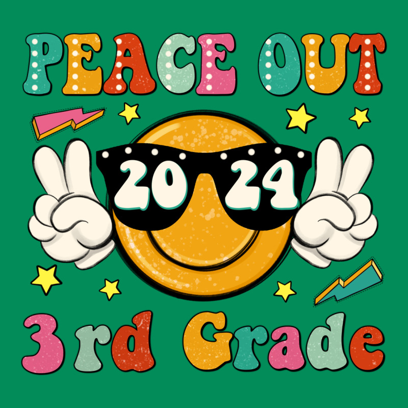 Peace Out 2024 3rd Grade Urban Hoodie by JahusDesignShop | Teevron