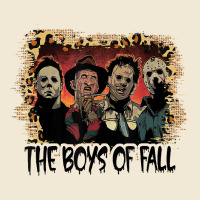 The Boys Of Fall Leopard Pattern Bleached Halloween Murder T Shirt Premium Tee | Teevron