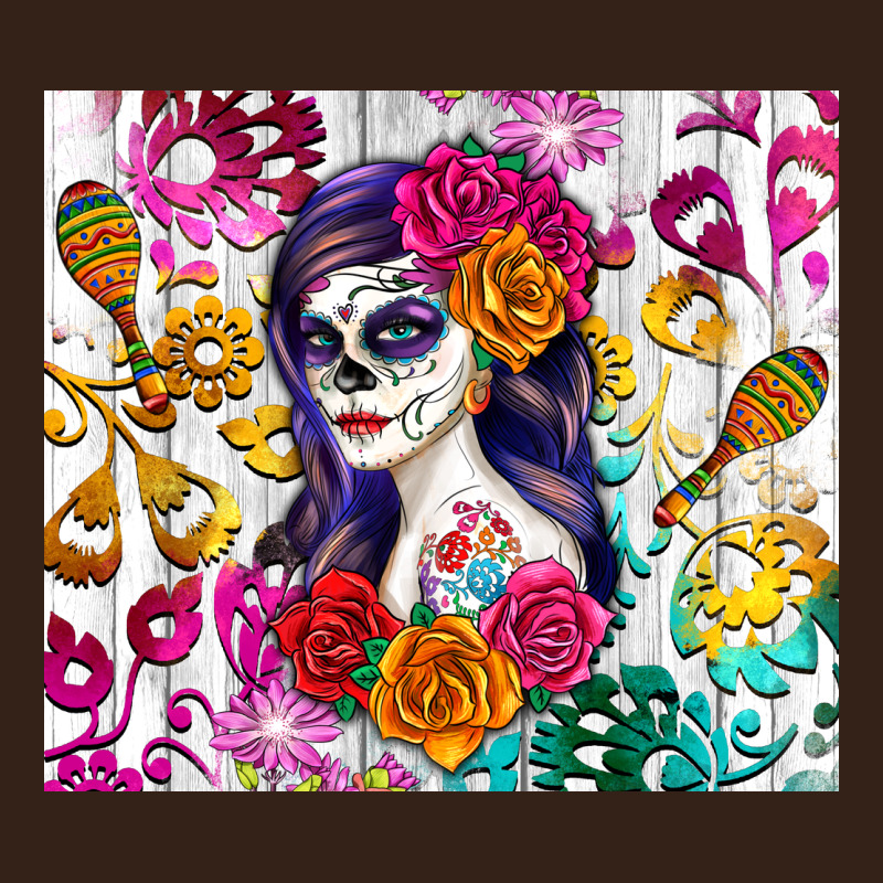 Sugar Skull Girl Heavy Core Tee by RanaPortraitStore | Teevron
