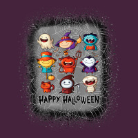 Halloween Funny Set Ghost Mummy Witch Vampire And Pumpkin T Shirt Premium Tee | Teevron