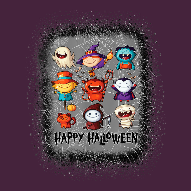 Halloween Funny Set Ghost Mummy Witch Vampire And Pumpkin T Shirt Premium Tee by maiPhamDesign | Teevron
