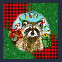Christmas Raccoon Zipper Hoodie | Teevron