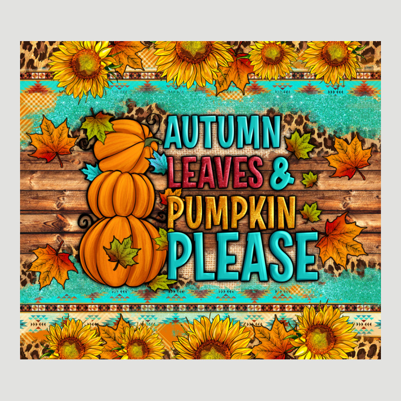 Autumn Leaves And Pumpkin Please Classic Tee by Artiststas | Teevron