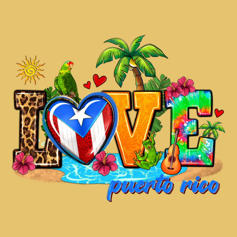 Love Puerto Rico Premium Sweatshirt by AdoDesignShop | Teevron