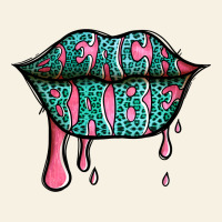 Beach Babe Leopard Lips Vintage Tee | Teevron