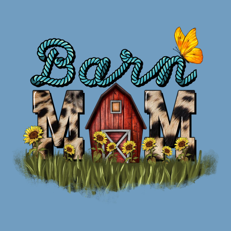 Barn Mom Sunflower Mother's Day Urban Heavy Tee by HowdyJamesFarm | Teevron