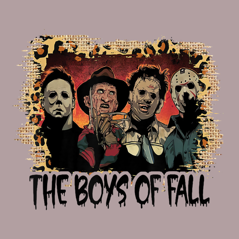 The Boys Of Fall Leopard Pattern Bleached Halloween Murder T Shirt Vintage Hoodie by maiPhamDesign | Teevron
