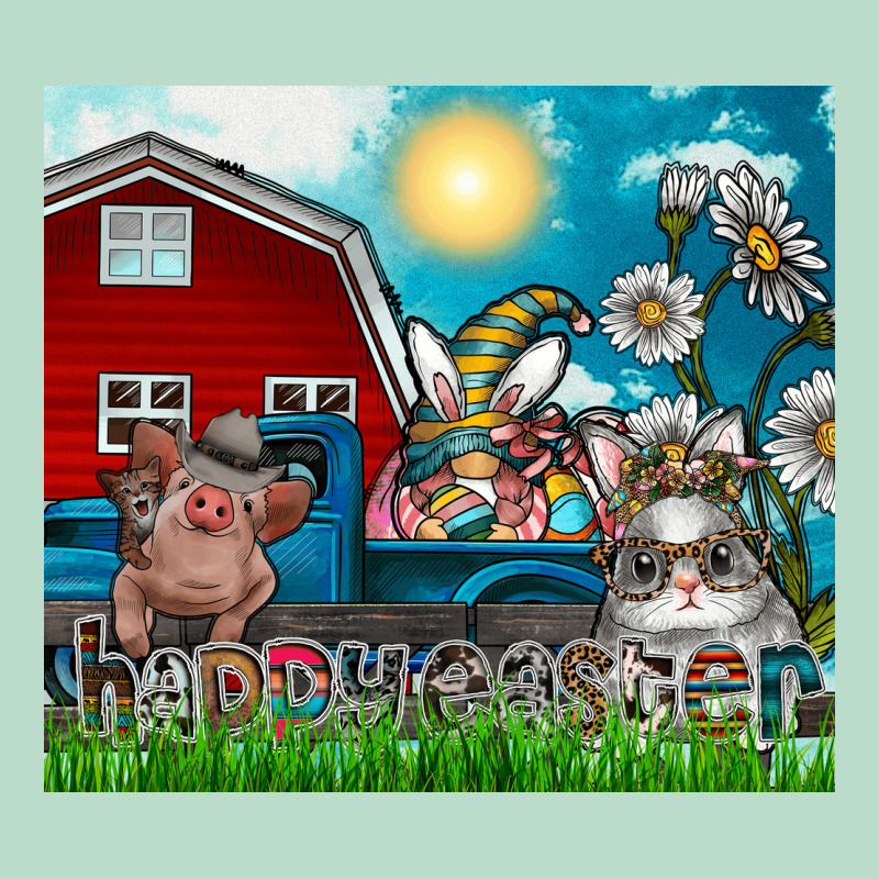 Happy Easter Premium Hoodie by CowhideDigitalArt | Teevron