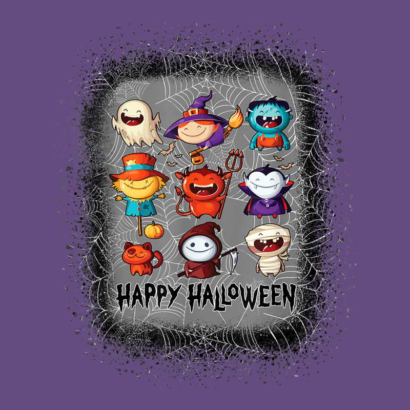 Halloween Funny Set Ghost Mummy Witch Vampire And Pumpkin T Shirt Vintage Hoodie by maiPhamDesign | Teevron