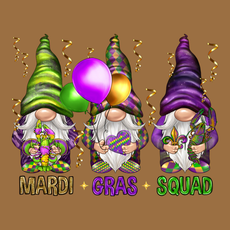 Mardi Gras Squad With Gnomies Vintage Tee by HowdyJamesFarm | Teevron