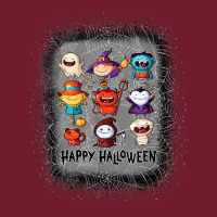 Halloween Funny Set Ghost Mummy Witch Vampire And Pumpkin T Shirt Zipper Hoodie | Teevron