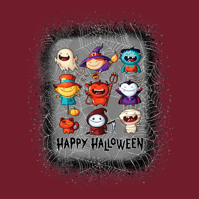 Halloween Funny Set Ghost Mummy Witch Vampire And Pumpkin T Shirt Zipper Hoodie by maiPhamDesign | Teevron