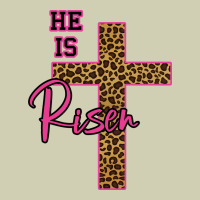He Is Risen Leopard Heavy Core Tee | Teevron