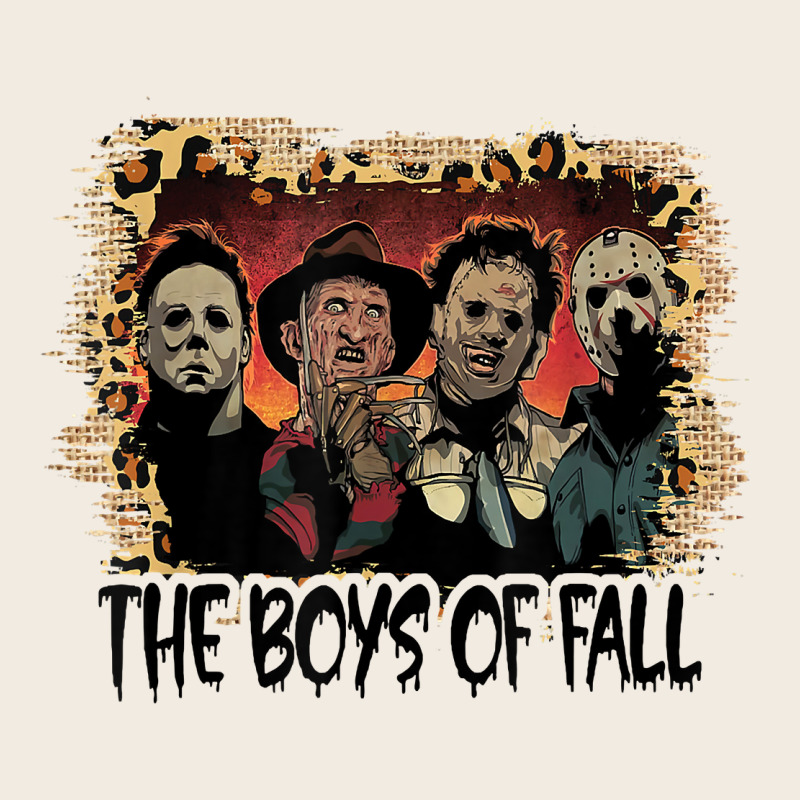 The Boys Of Fall Leopard Pattern Bleached Halloween Murder T Shirt Premium Sweatshirt by maiPhamDesign | Teevron