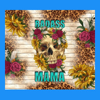 Badass Mama With Flowers Classic Tee | Teevron